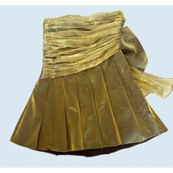 ANTHROPOLOGIE Bhanuni by Jyoti Cocktail Party Dress Size Med NEW NWT - Picture 5 of 7